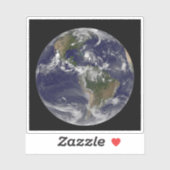 Voller Erde mit Hurrikan Irene über den Bahamas. Aufkleber (Blatt)