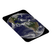 Voller Erde mit Hurrikan Irene über den Bahamas. Magnet (Rechte Seite)