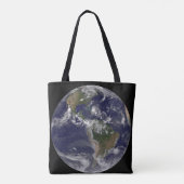 Voller Erde mit Hurrikan Irene über den Bahamas. Tasche (Rückseite)