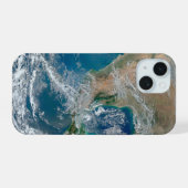 Voller Erde mit Nordamerika und Mexiko. iPhone 15 Hülle (Rückseite (Horizontal))