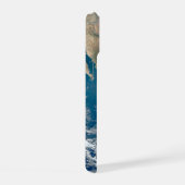 Voller Erde mit Nordamerika und Mexiko. iPhone 15 Hülle (Rechte Seite)