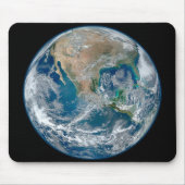 Voller Erde mit Nordamerika und Mexiko. Mousepad (Vorne)