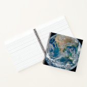 Voller Erde mit Nordamerika und Mexiko. Notizblock (Innenseite)