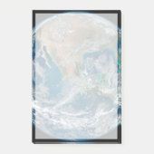 Voller Erde mit Nordamerika und Mexiko. Post-it Klebezettel (Vorderseite)