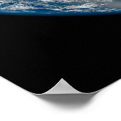 Voller Erde mit Nordamerika und Mexiko. Poster (Ecke)