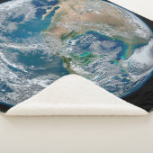 Voller Erde mit Nordamerika und Mexiko. Sherpadecke (3/4)