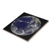 Voller Erde mit verschiedenen tropischen Stürmen. Fliese (Seite)