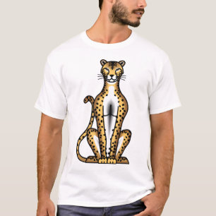 Voller Gepard T-Shirt