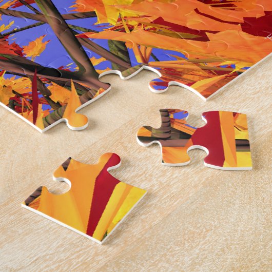 Voller Herbst Puzzle (Seite)