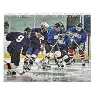 Voller Kalender des Schritt-Hockey-2007