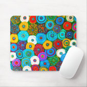 Voller Kreis Mousepad 1 (Mit Mouse)