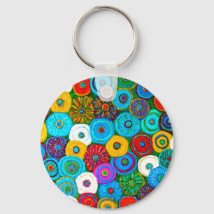 Voller Kreis-Schlüsselanhänger Schlüsselanhänger