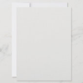 Voller Lebensflachaufenthalt Einladung (Rückseite)