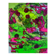 Voller meiner Marie Gage Abstrakt Fine Art