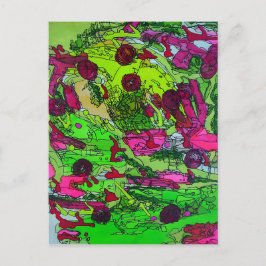 Voller meiner Marie Gage Abstrakt Fine Art Postkarte