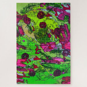 Voller meiner Marie Gage Abstrakt Fine Art Puzzle