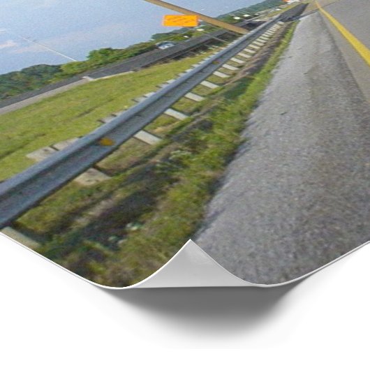 Voller Regenbogen 1 Poster (Ecke)