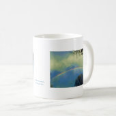 Voller Regenbogen im Seurat-Stil Kaffeetasse (VorderseiteRechts)