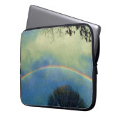 Voller Regenbogen im Seurat-Stil Laptopschutzhülle (Vorderseite Links)