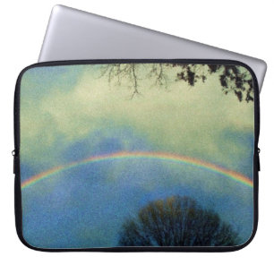 Voller Regenbogen im Seurat-Stil Laptopschutzhülle