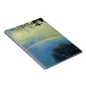 Voller Regenbogen im Seurat-Stil Notizblock (Rechte Seite)