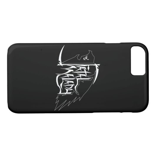 Voller SENSENMANN auf Schwarzem PHONECASE Case-Mate iPhone Hülle (Rückseite (Horizontal))