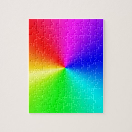 Voller Spektrum-Regenbogen Puzzle (Vertikal)