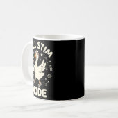 Voller Stim-Modus Lustige Gans Au Bewusstsein Adhd Kaffeetasse (Vorderseite Links)