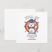 Voller Stolz | LGBTQ Cat Pride (Vorne/Hinten)