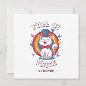 Voller Stolz | LGBTQ Cat Pride (Vorderseite)