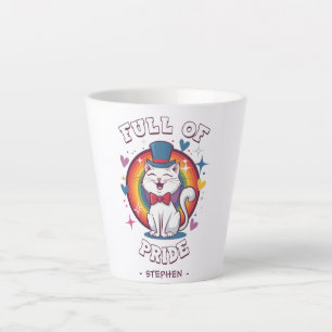 Voller Stolz LGBTQ Cat Pride Milchtasse
