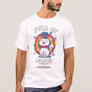 Voller Stolz LGBTQ Cat Pride T-Shirt