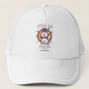 Voller Stolz   LGBTQ Cat Pride Truckerkappe