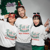 Voller Urlaubsstimmung aka vodka Weihnachten Sweatshirt