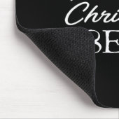 Voller Weihnachtsbär Mousepad (Ecke)