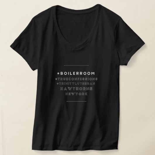 Voller Wohnraum, Trinity Lutheran T-Shirt (Ablage )