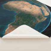 Vollerde aus dem Weltraum über dem afrikanischen K Sherpadecke (3/4)