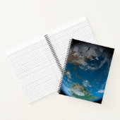 Vollerde mit Nord- und Südamerika. Notizblock (Innenseite)