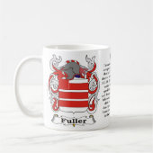 Vollere Familienwappen-Tasse Kaffeetasse (Links)