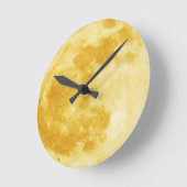 Vollernte Mondastronomie-Uhr Runde Wanduhr (Winkel)