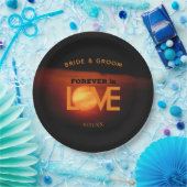 Vollernte Mondhochzeit Pappteller (Party)