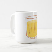 Volles Bierglas Kaffeetasse (Vorderseite Links)