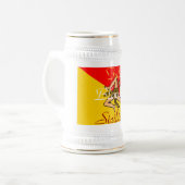 VOLLES BLOODED SIZILIANISCH BIERGLAS (Vorderseite Links)