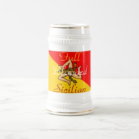 VOLLES BLOODED SIZILIANISCH BIERGLAS (Mittel)