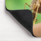 Volles Blut-Moskito-Blutsaugerinsekt Mousepad (Ecke)