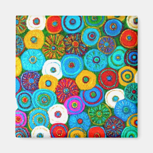 Volles Circle Magnet Quadrat oder rund (Vorne)