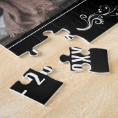 Volles Foto Frohe Weihnachten mit Foliage Puzzle (Seite)