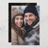 Volles Foto Hochzeitstag für Vellum Einladung (Vorne/Hinten)