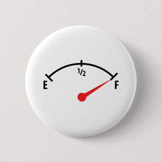 volles Kraftstofftank-Indikatormessgerät Button