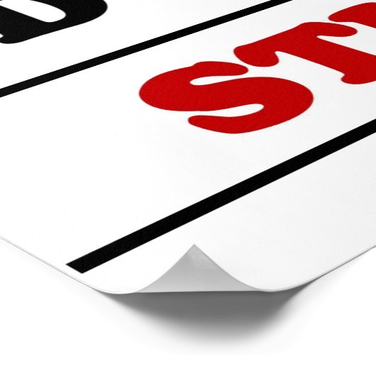 Volles Studium Poster (Ecke)